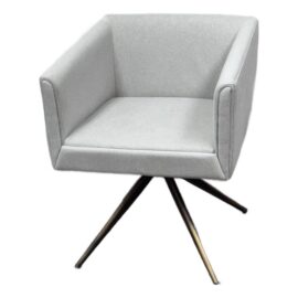 Vig Furniture Riaglow Contemporary Light Grey Fabric Dining Chair. Original Price: $400