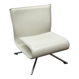Vertijet for Cor Hob Leather Swivel Easychair. Original Price: $2,000