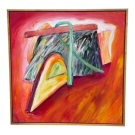 Albert E. Smith Abstract, Framed. Estimate Cost: $17,050