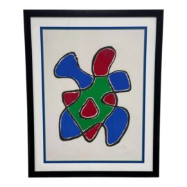 Man Ray “Due Figure” Lithograph, Signed