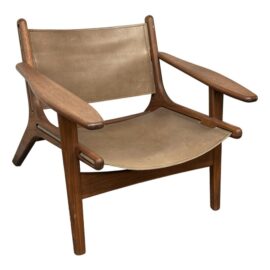 Room & Board Lars Leather Walnut Chair. Original Price: $2,000