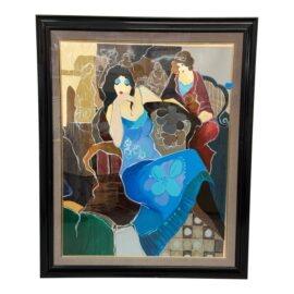 Circa 1997 Itzchak Tarkay Suzanne Serigraph, Signed