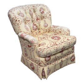 Sherrill Furniture Tufted Lounge Arm Chair