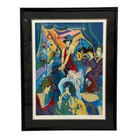 Circa 1994 Isaac Maimon "Cabaret", Signed