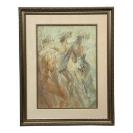 Circa 2003 Gary Benfield "Trilogy" Serigraph, Signed