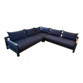 Harbour Pacific Aluminum Collection Outdoor Sectional, Set of Three. Original Price: $14,960