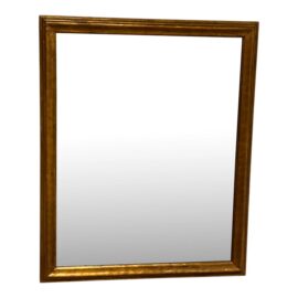 1920's Gilt Wood Wall Mirror. Original Price: $1,600