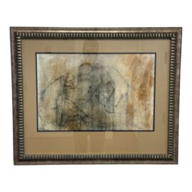 P. Forte Signed Original Painting, Framed