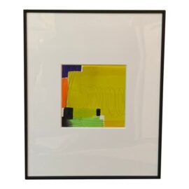 Isabel Wyatt "Yellow Colorform" Original Painting, Signed