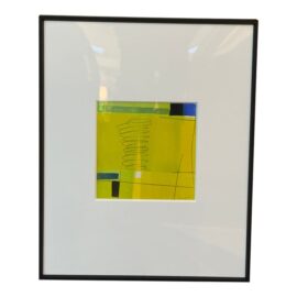 Isabel Wyatt "Yellow Green Colorform" Original Painting, Signed