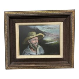 Carlo Wahlbeck Original Painting, Signed + Framed