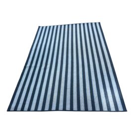 5ft 6in X 8ft 5in Karastan Cabo Del Sol Area Rug, Harbor Blue. Original Price: $1,500