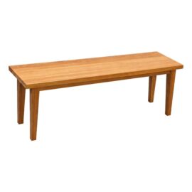 Rustic Modern Reclaimed Teak Bench. Original Price: $600
