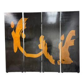 Shiryu Morita "Dragon Knows Dragon" Four Panel Divider, Screen