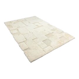 6ft × 9ft 1in Restoration Hardware Ilyas Ivory Wool Rug. Original Price: $5,385