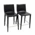 Frag for Design Within Reach Bottega Leather Counter Stools, Pair. Original Price: $3,390