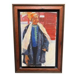 Holly Mae Pendergast Original Portrait of Woman Oil Painting, Signed