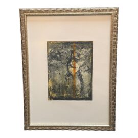 Abstract Expressionistic Etching, Signed