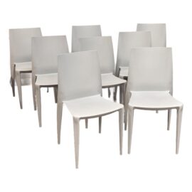 Mario Bellini for Heller Side Chairs, Set of Eight. Original Price: $2,350