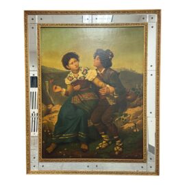 Circa 1875 Filippo Indoni “On the Road to the Market"