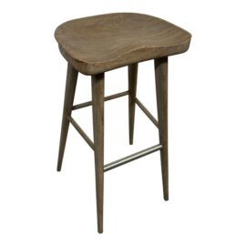 NEW Brownstone Balboa Bar Stool, Driftwood. Original Price: $1,000