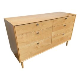 Copeland for Vermont Furniture Designs Larssen Double Dresser, Natural Maple. Original Price: $4,285