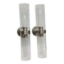 NEW Kohler Purist Wall Sconces, Pair. Original Price: $700