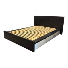 Queen Size Blu Dot Modu-Licious Storage Captains Bed Frame. Original Price: $2,000