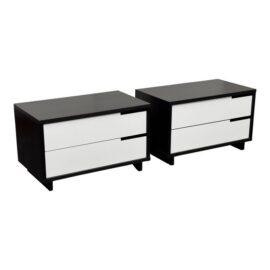Blu Dot Modern Modu-Licious #1 Nightstands, Pair. Original Price: $1,700