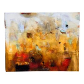 Circa 2014 Chris Henry "Shattering the Glass Ceiling" Mix Media. Estimate Price: $6,800