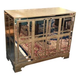 Hooker Furniture Melange Mirrored Gold Sideboard. Original Price: $2,600