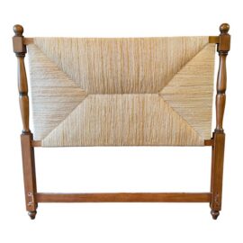 Queen Size Woven Rush Headboard
