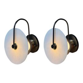 In the Style Hokku Design Modern Sconces, Pair