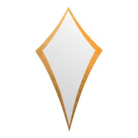 In the Style of Christopher Guy Diamond Wall Mirror. Original Price: $2,600