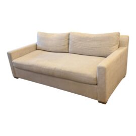 Restoration Hardware Belgian Track Arm Sofa. Original Price: $4,300