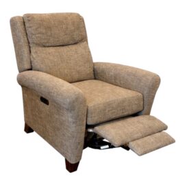 Flexsteel Belle Power Rocking Recliner, Granite. Original Price: $1,000