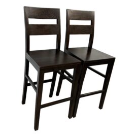 Crate & Barrel Basque Bar Stools, Pair. Original Price: $920
