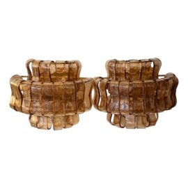Valley Lighting Ghiaccio Sconces, Pair. Original Price: $1,080