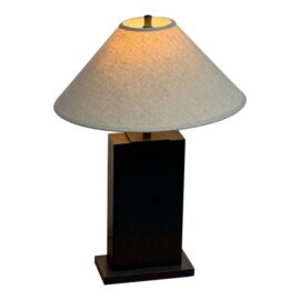 Restoration Hardware Rectangular Column Table Lamp. Original Price: $750