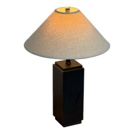 Restoration Hardware Square Column Table Lamp
