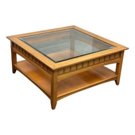Impressions by Thomasville Bridges Collection Square Cocktail Table. Estimate Cost: $1,400