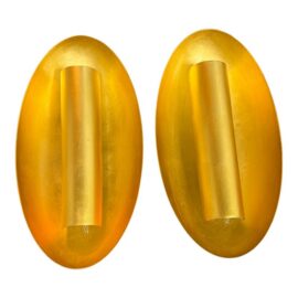 Barbara Barry for Visual Comfort Aura Oval Sconces, Pair. Original Price: $1,160