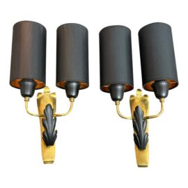 Vintage Neoclassical Wall Sconces, Pair