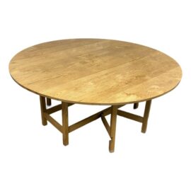 72 Inch Vintage Oak Wood Drop Leaf Console to Dining Table