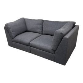 Room & Board Mayer  Sofa, Flint Charcoal. Estimate Price: $3,200