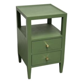 NEW Made Goods Jarin Nightstand, Moss. Original Price: $2,240
