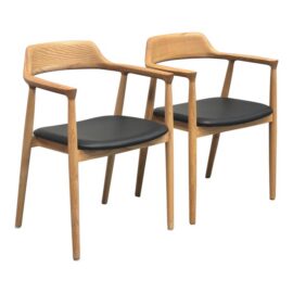 NEW Interior Icons Hiroshima Armchairs, Pair. Original Price: $1,000