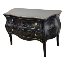 Vintage John Richard Bombe Chest of Drawers