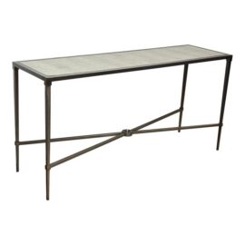 Sunrise Home Antiqued Console Table. Original Price: $1,200