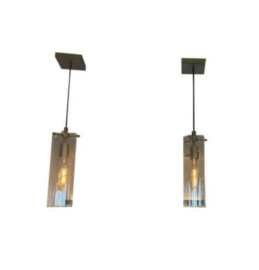 Arcadia Collection Cylindrical Pendant Lights, Set of 2